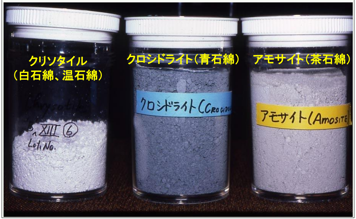 アスベストの色