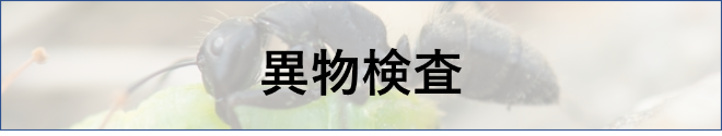 異物検査