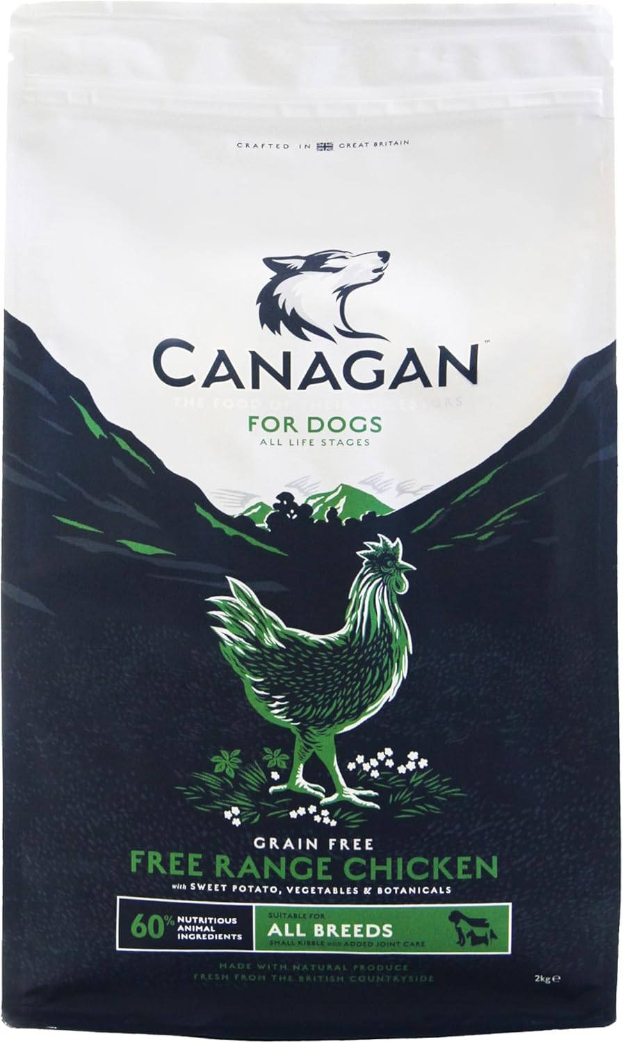 CANAGAN 亘り ドッグフード フリーレンジチキン 2kg
