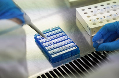 PCR検査の様子