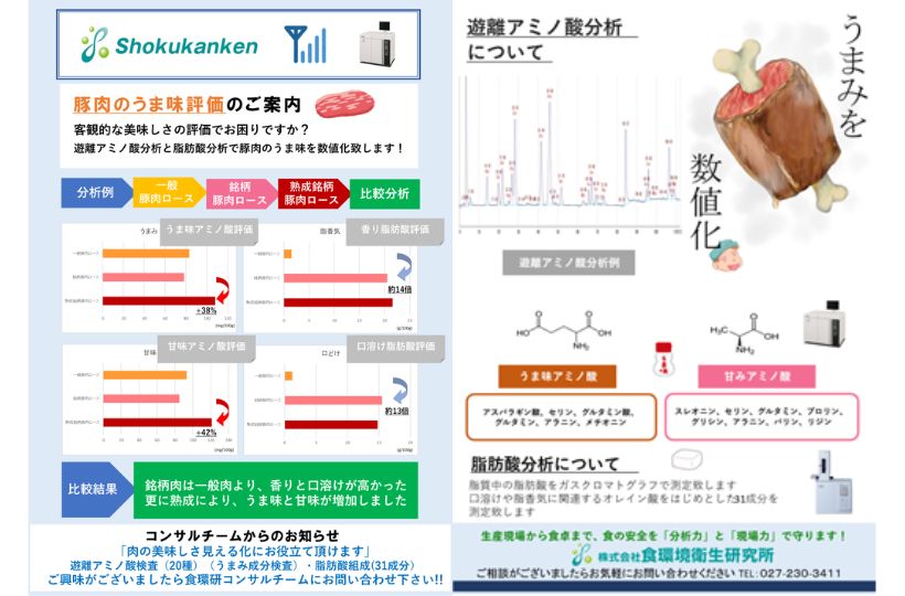 豚肉のうまみ