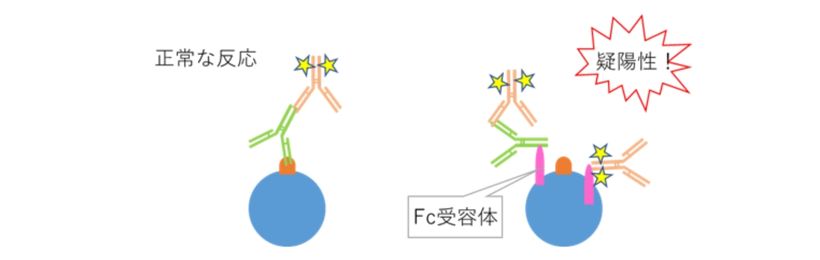 非特異反応を軽減させる方法
