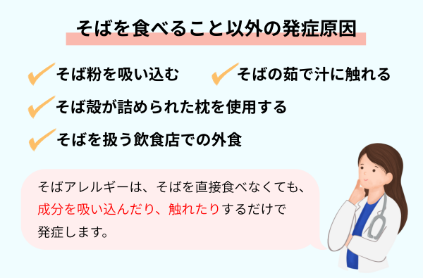 そばアレルギー発症原因
